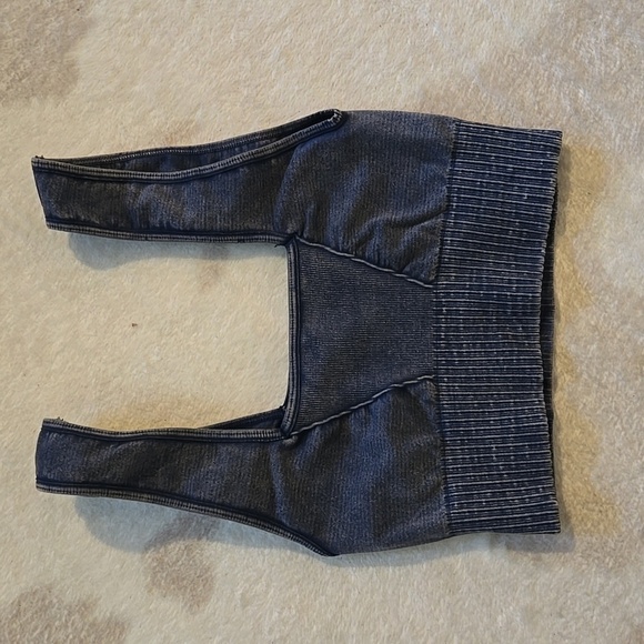 Free People Good Karma Square Neck SportsBra FP Movement Bra Top XS/S 🆕 - Picture 2 of 8